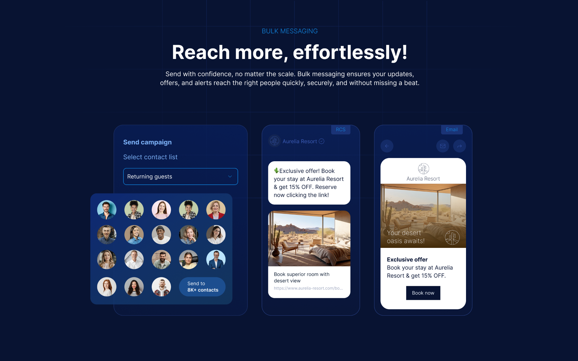 Bulk messaging